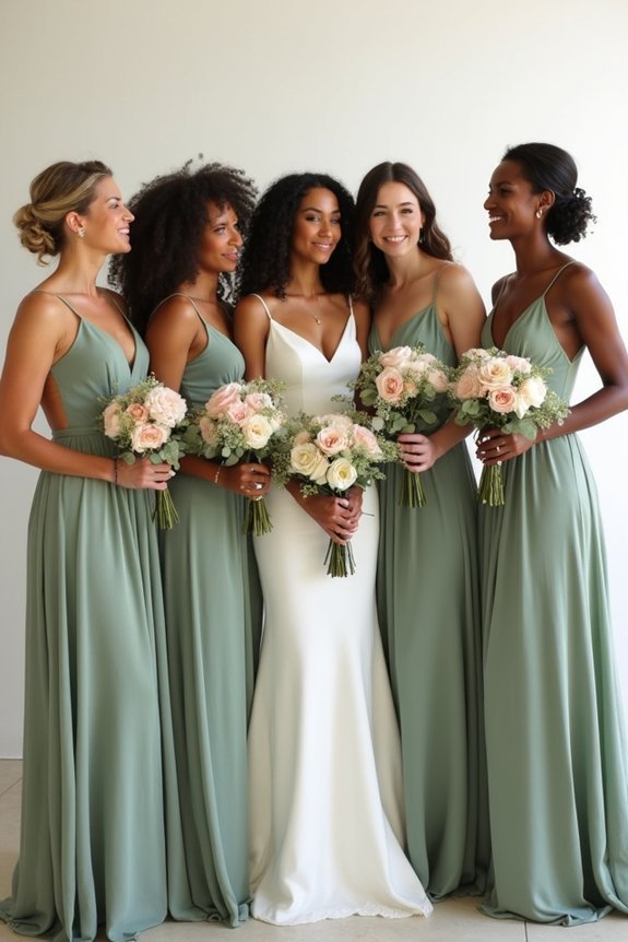 sage green suits all