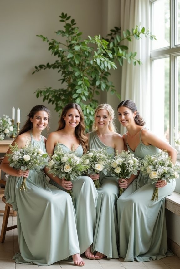sage green wedding elegance