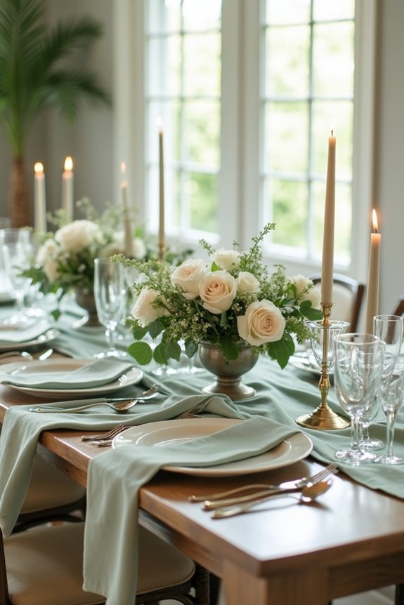 sage green wedding inspiration