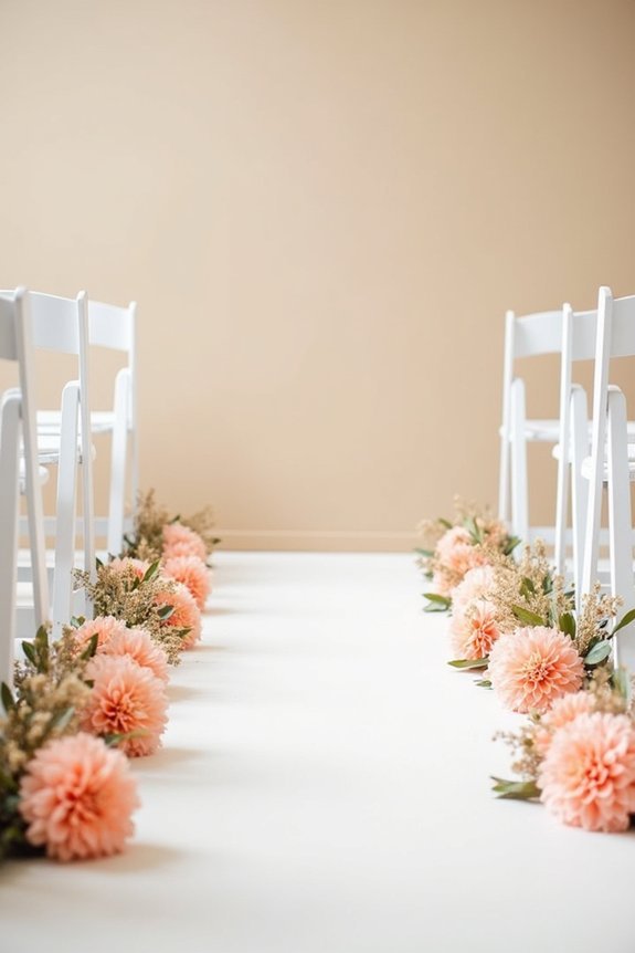 scattered dahlias for elegance