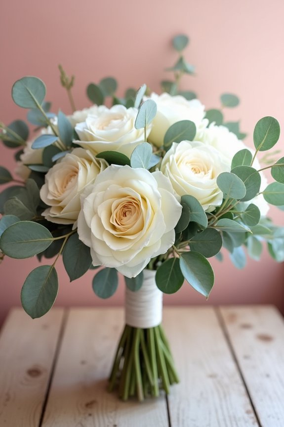 seasonal eucalyptus bouquet designs