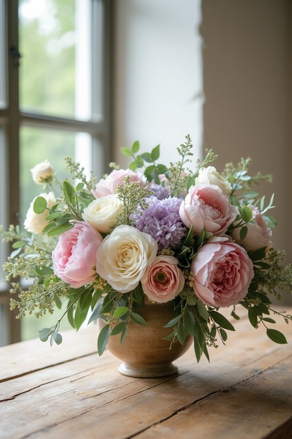 seasonal flower arrangement benefits