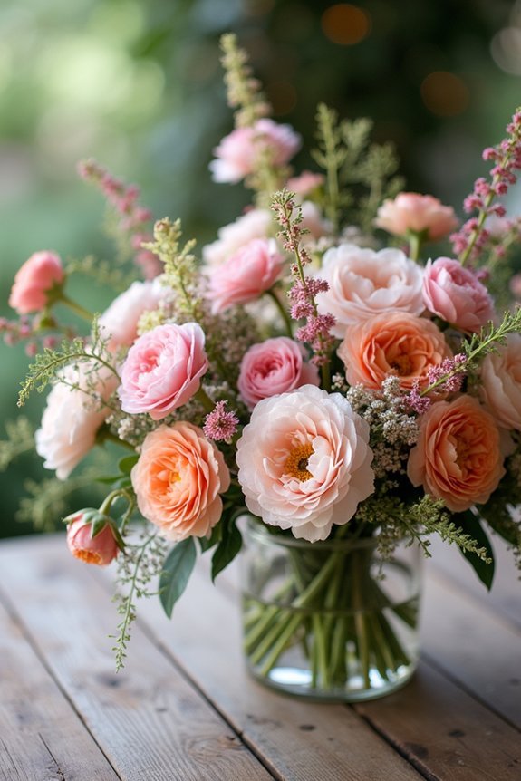 seasonal flowers enhance design flexibility