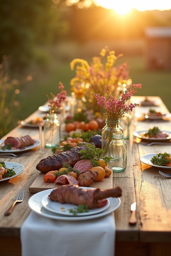 seasonal outdoor dining menu
