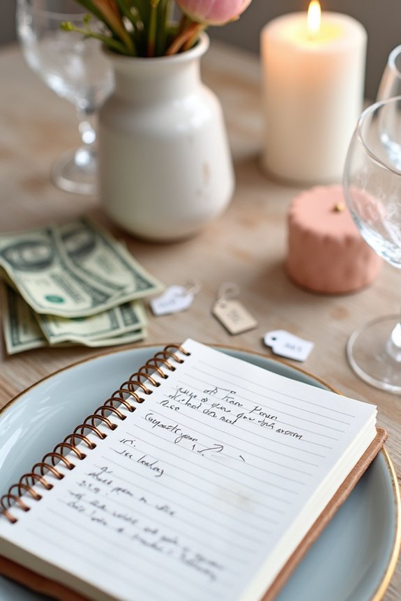 set a budget wisely