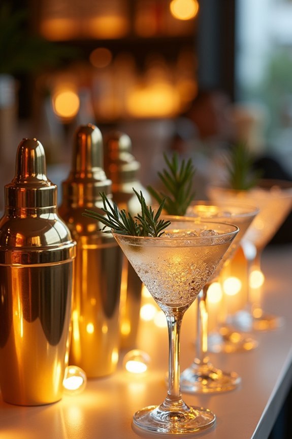 signature cocktails enhance reception