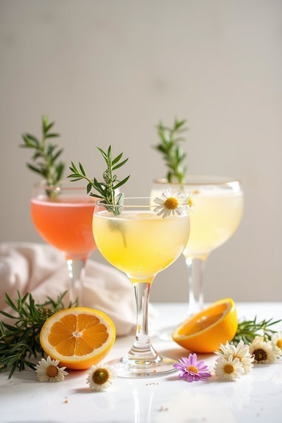 signature mocktails for celebration