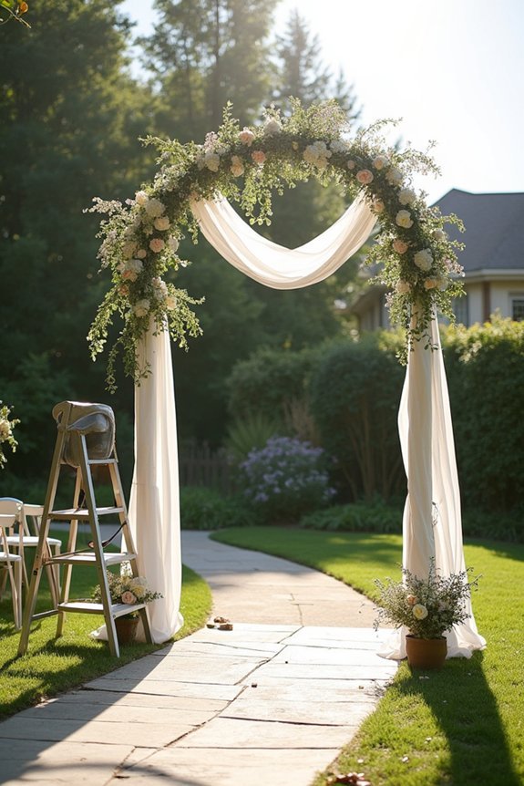 silver arch installation timeline