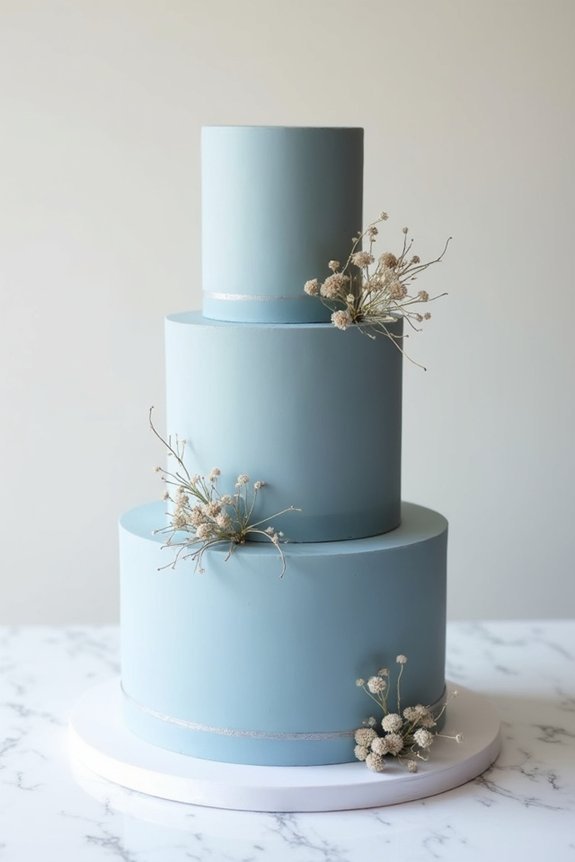 slate blue wedding inspiration