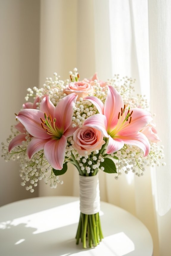 soft pink floral elegance