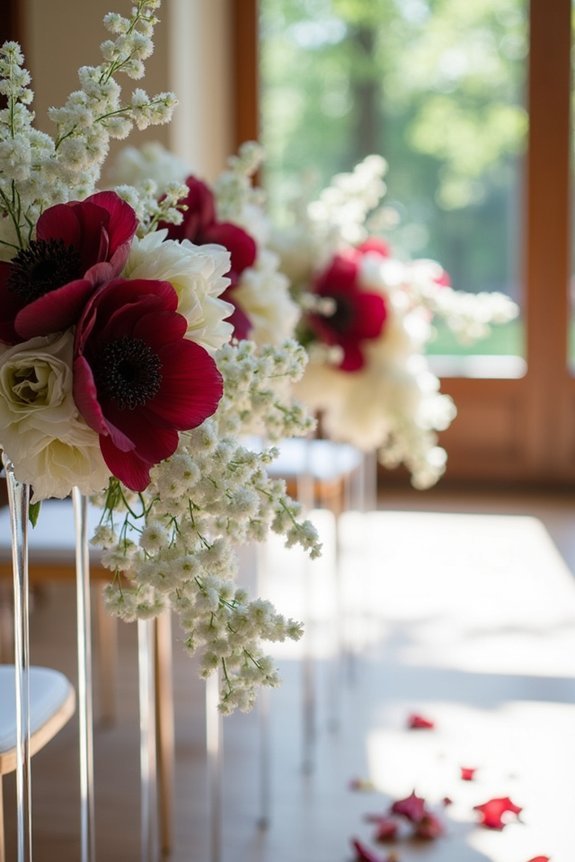 sophisticated anemone floral arrangements