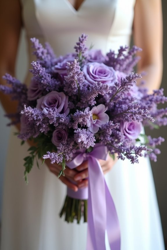 sophisticated deep purple elegance