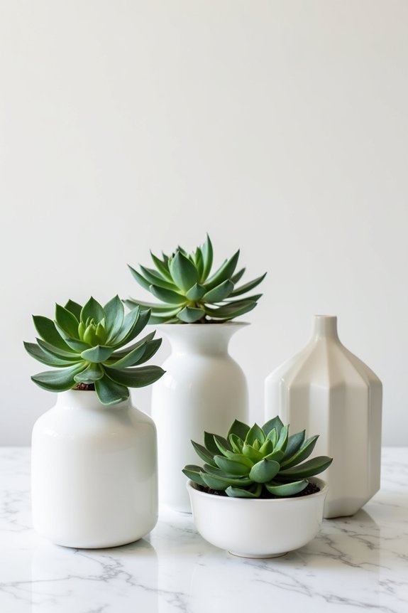 sophisticated hunter green minimalism