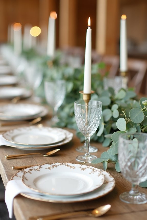 sophisticated sage and gold