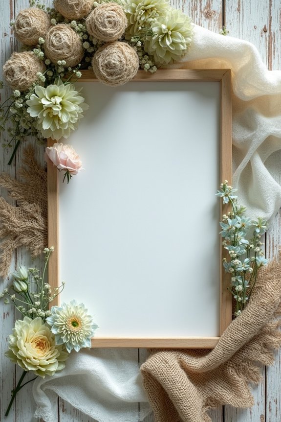 source local floral decor