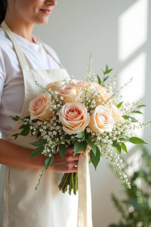sourcing and commissioning florals