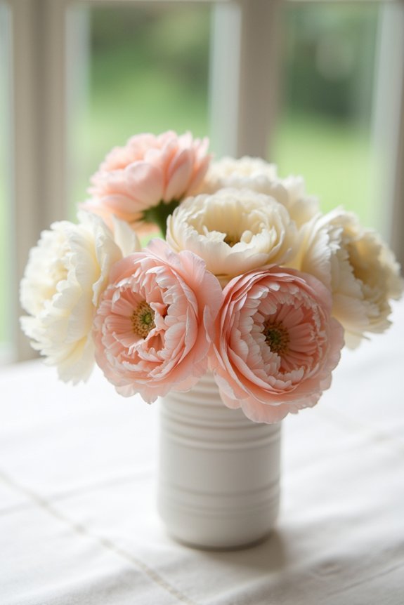 sourcing ranunculus for weddings