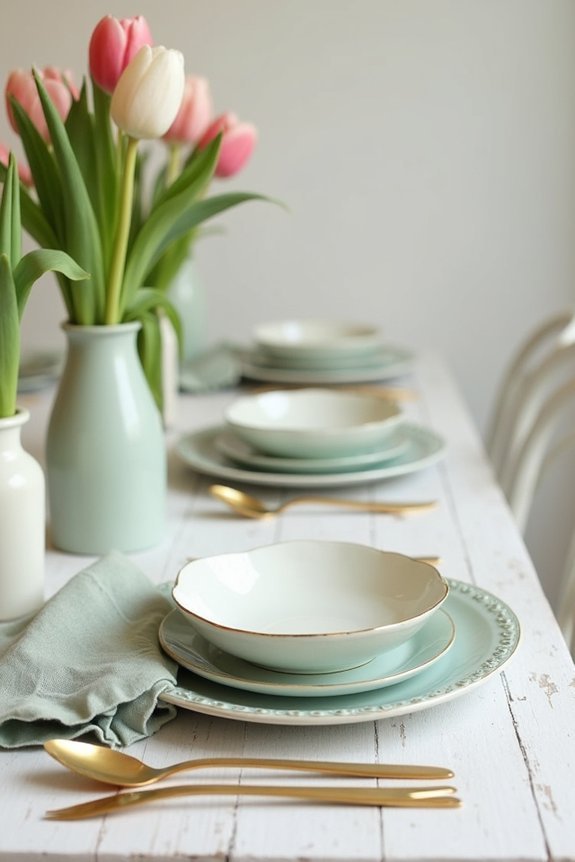 spring inspired dining designs