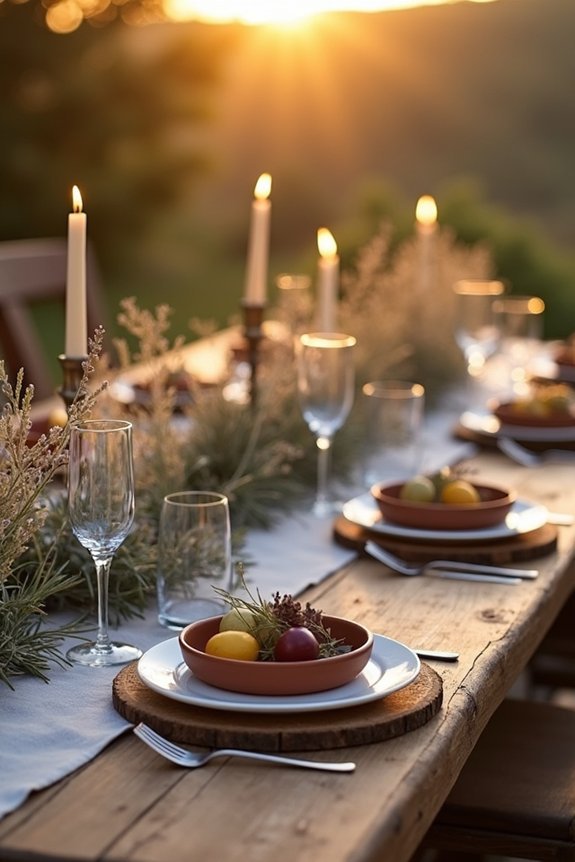 staggered table prep timeline