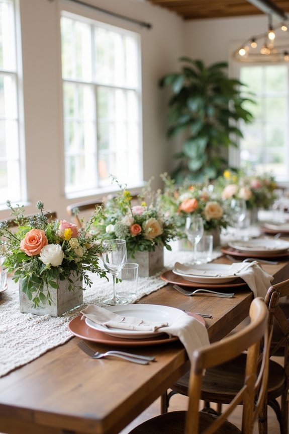 strategic boho reception budgeting