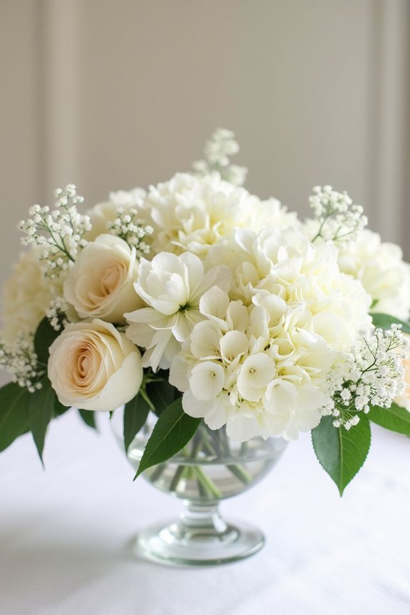 strategic white flower budgeting