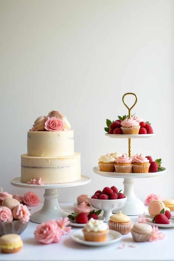 stunning gluten free dessert presentation