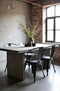 stylish industrial dining ideas