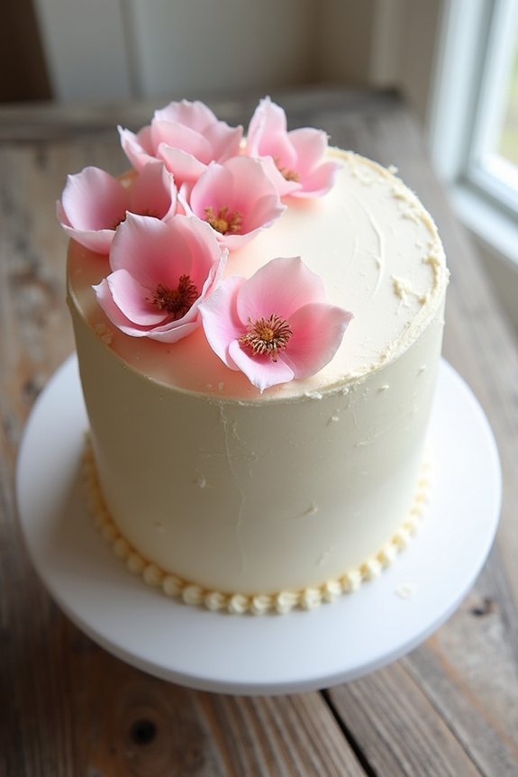 subtle garden rose elegance