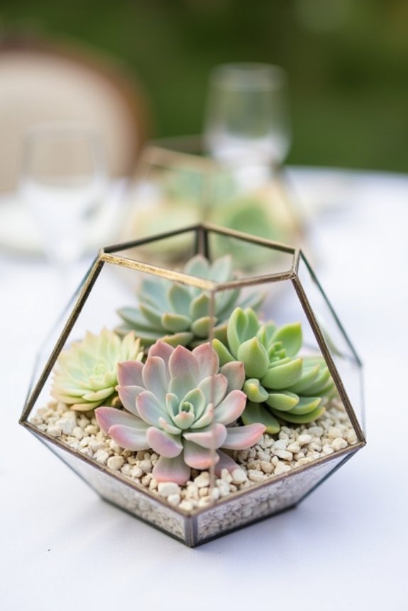 succulent wedding centerpiece styles