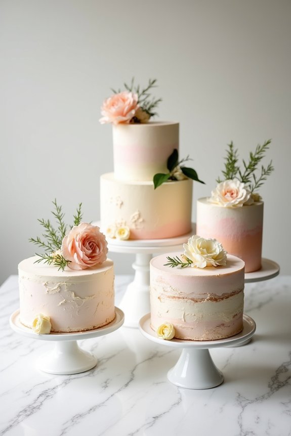 summer wedding cake inspiration