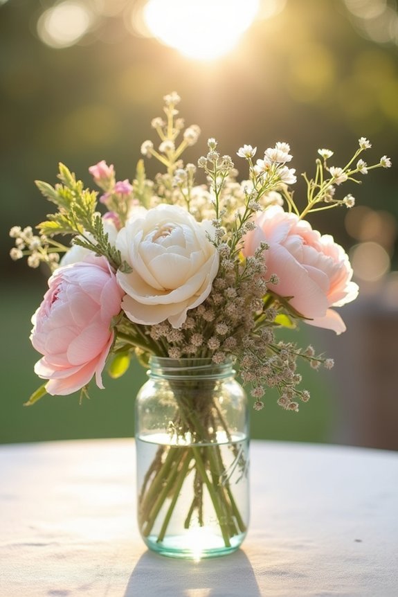 summer wedding floral inspiration