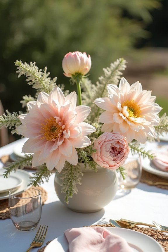 summer wedding flower choices