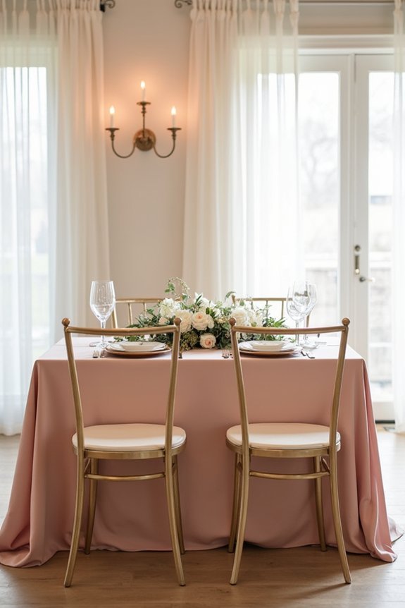sweetheart table strategic placement