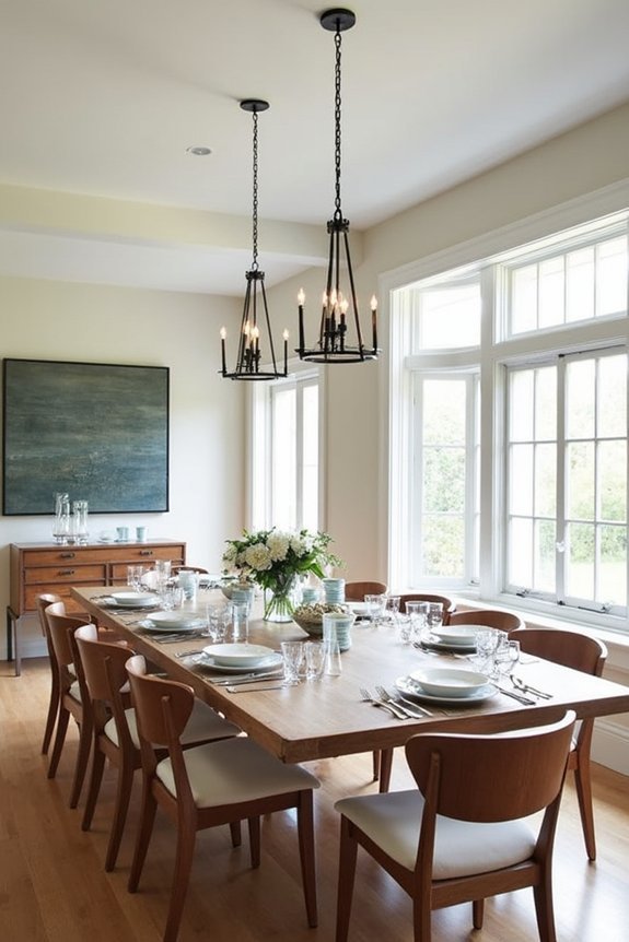 table shape affects seating