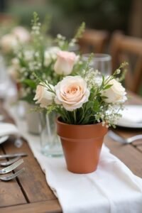 terracotta wedding centerpiece ideas