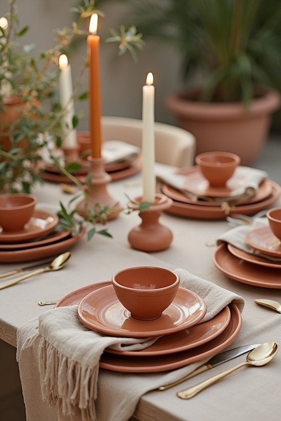 terracotta wedding decor inspiration