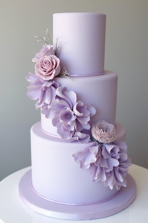 texture enhances cake elegance