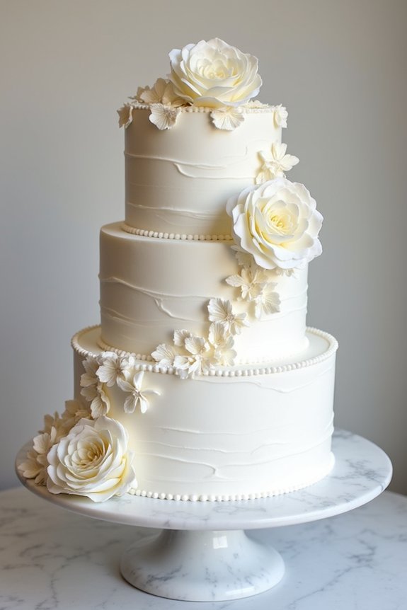 textured cakes with dimension