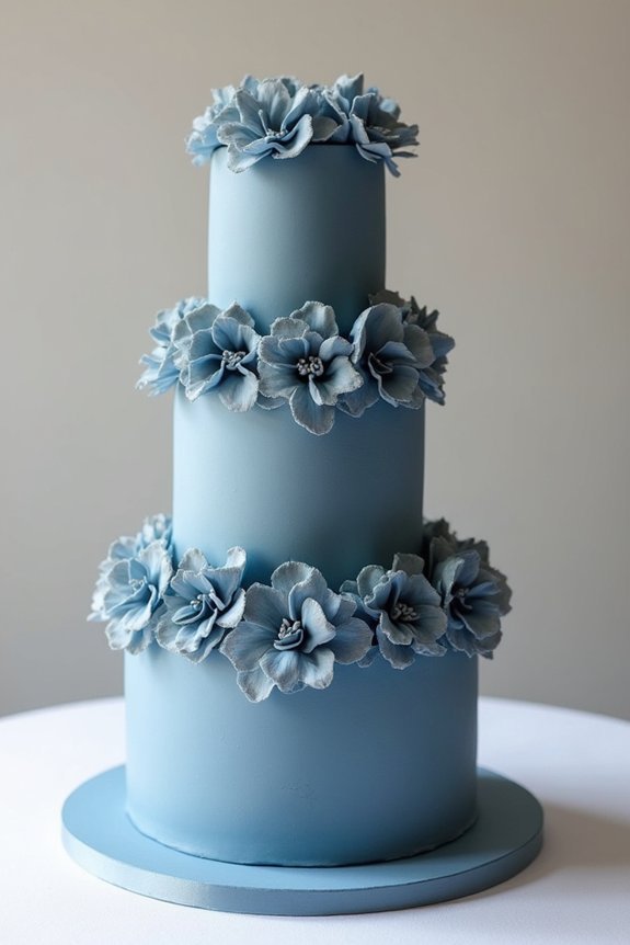 textured elegance in cakes