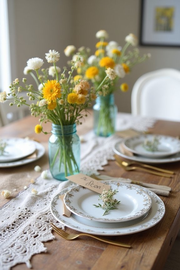 thoughtful choices enhance tablescapes
