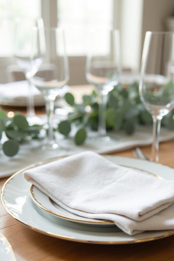 thoughtful table setting details