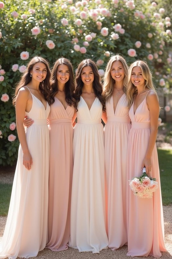timeless elegance for bridesmaids