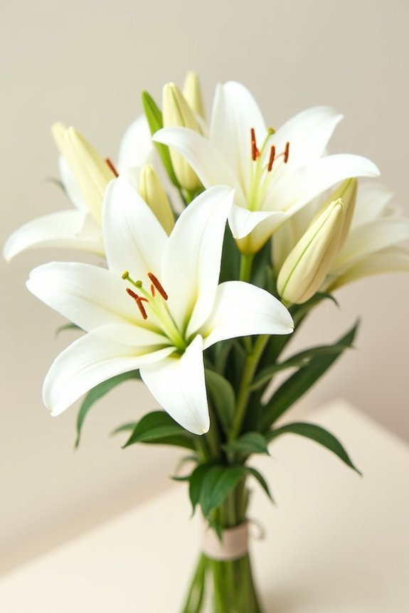 timeless elegance with lilies