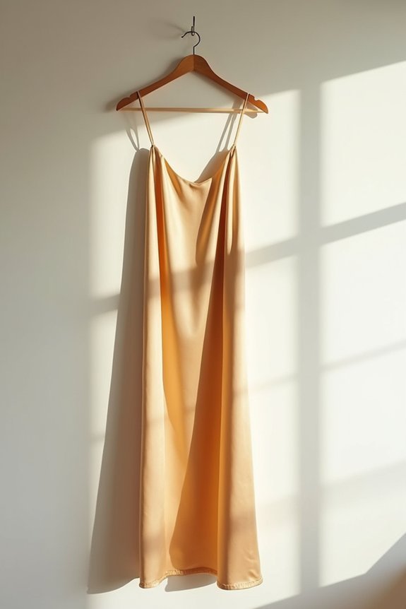 timeless gold slip dresses