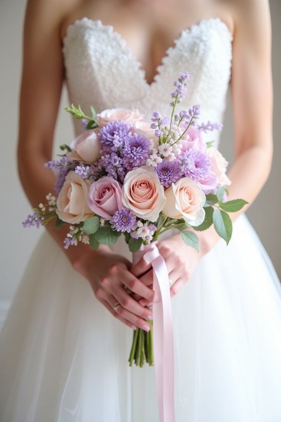 timeless lavender and roses