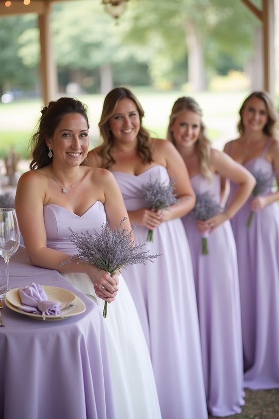 timeless lavender wedding elegance