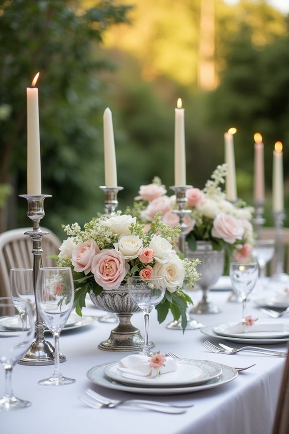 timeless romantic garden atmosphere