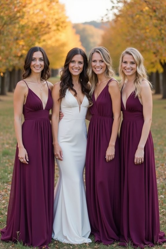 timeless sophisticated plum elegance