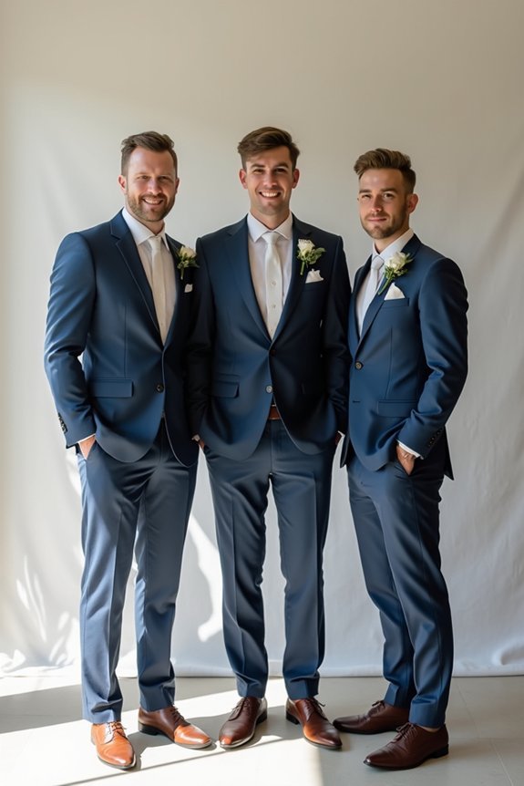 timeless versatile groomsmen attire