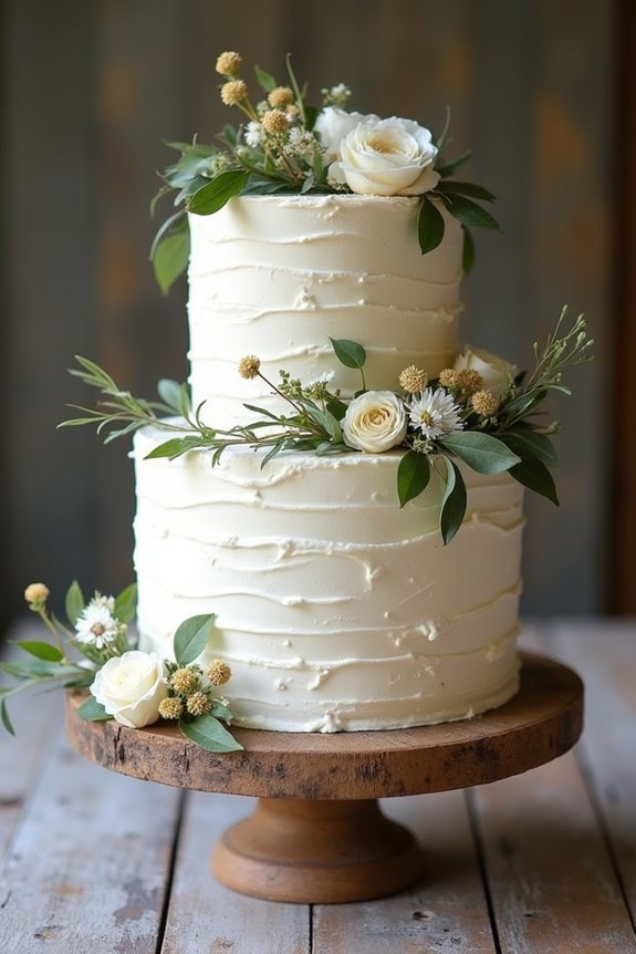 timeless vintage buttercream elegance